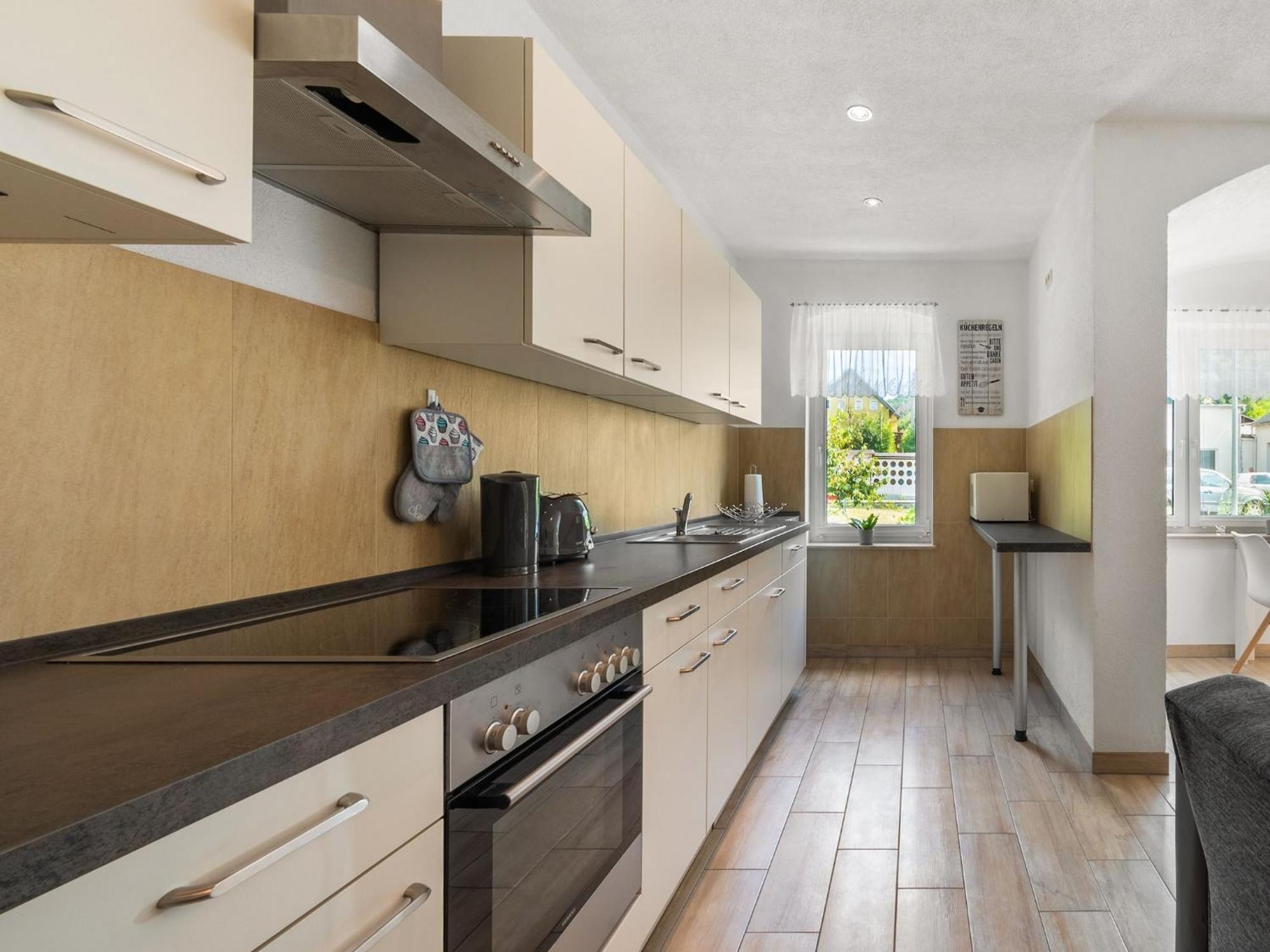 Modern Apartment In Sebnitz With A Terrace In ゼーブニッツ エクステリア 写真