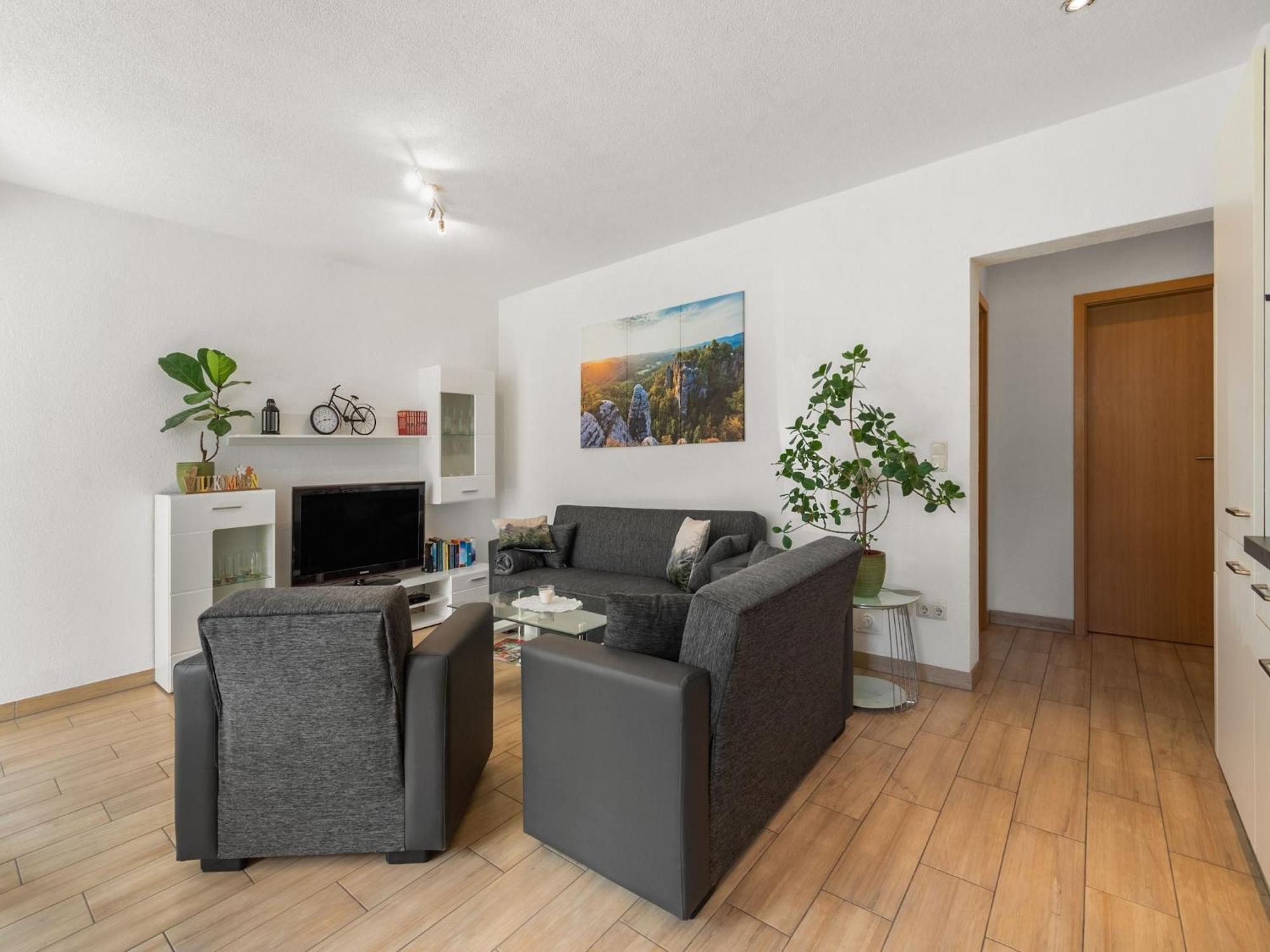 Modern Apartment In Sebnitz With A Terrace In ゼーブニッツ エクステリア 写真