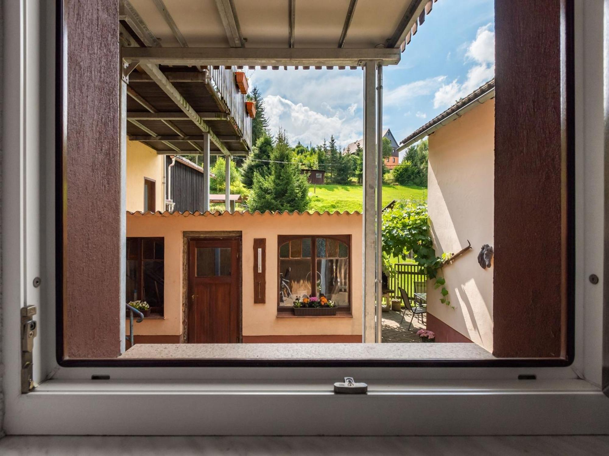 Modern Apartment In Sebnitz With A Terrace In ゼーブニッツ エクステリア 写真